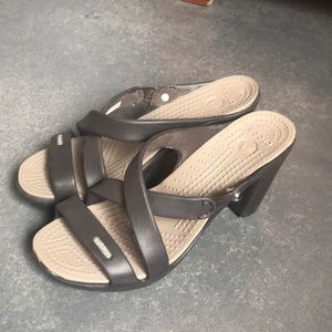 Crocs sandal heels